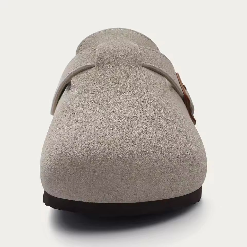Sabots Riva Suédé | Taupe