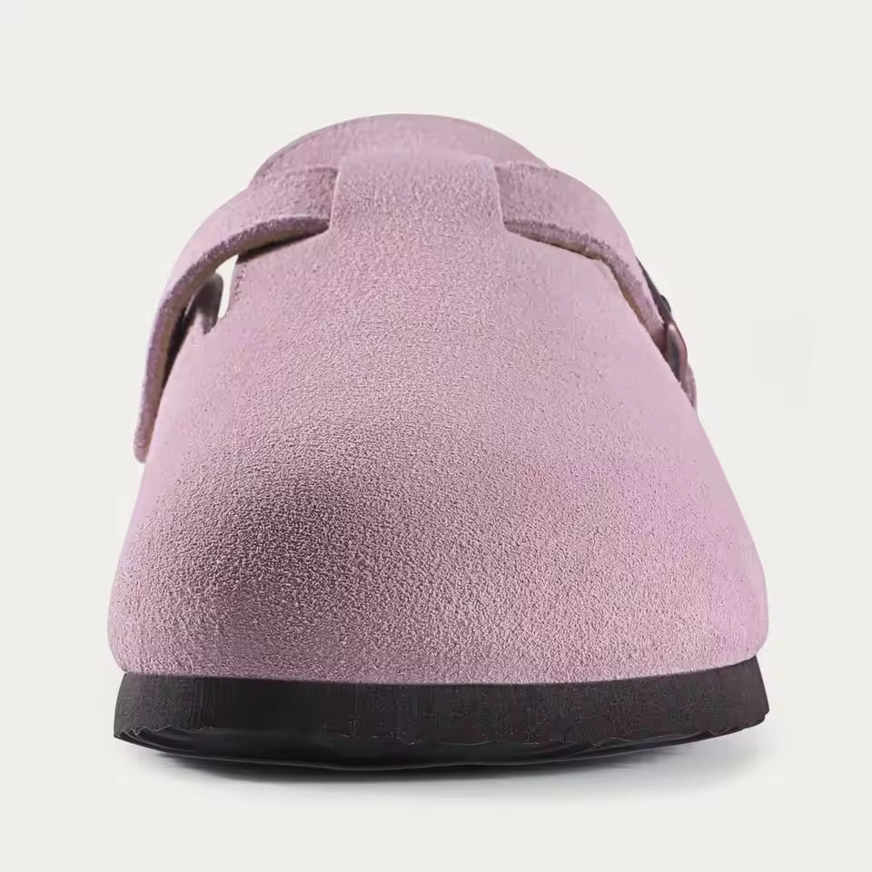 Sabots Riva Suédé | Rose