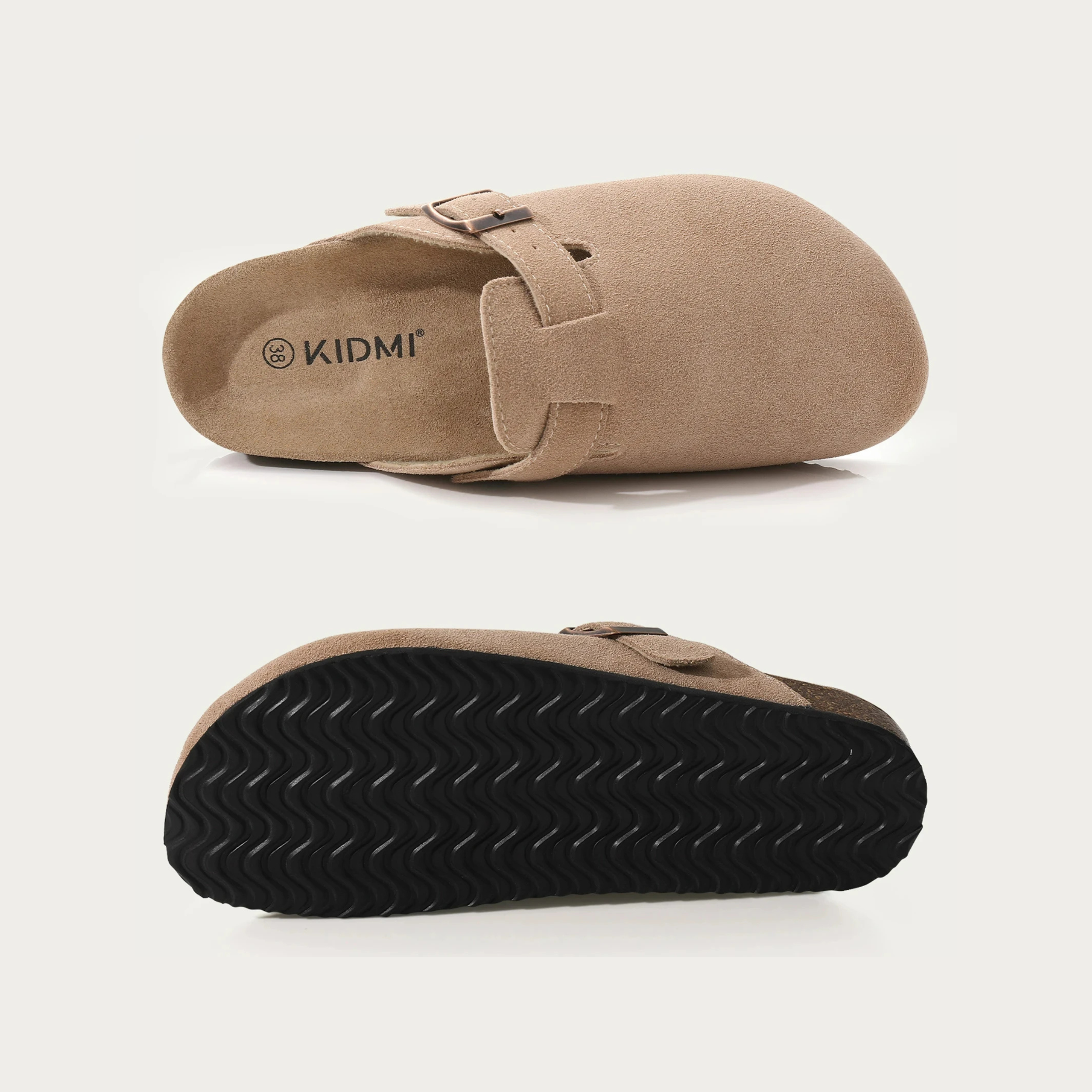 Sabots Riva Suédé | Beige