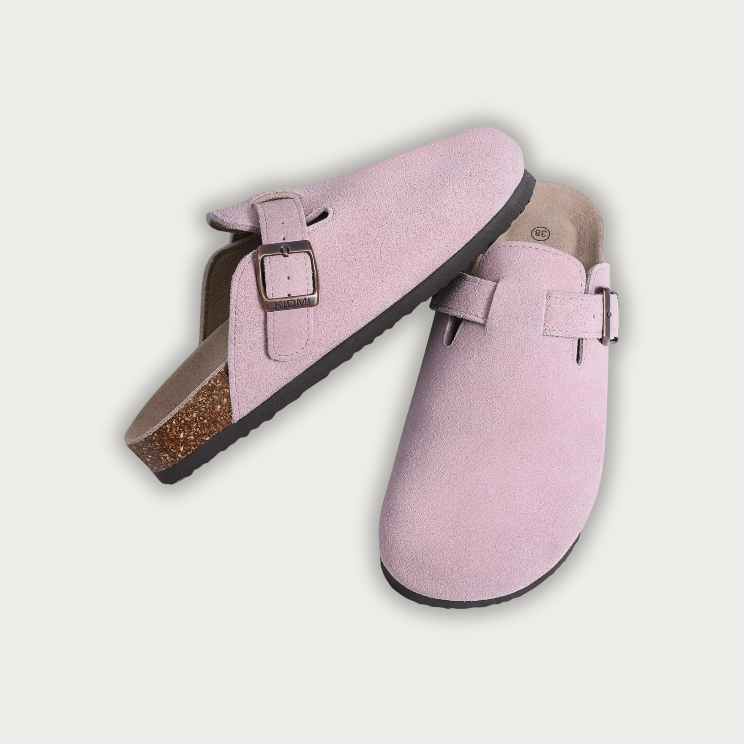 Sabots Riva Suédé | Rose