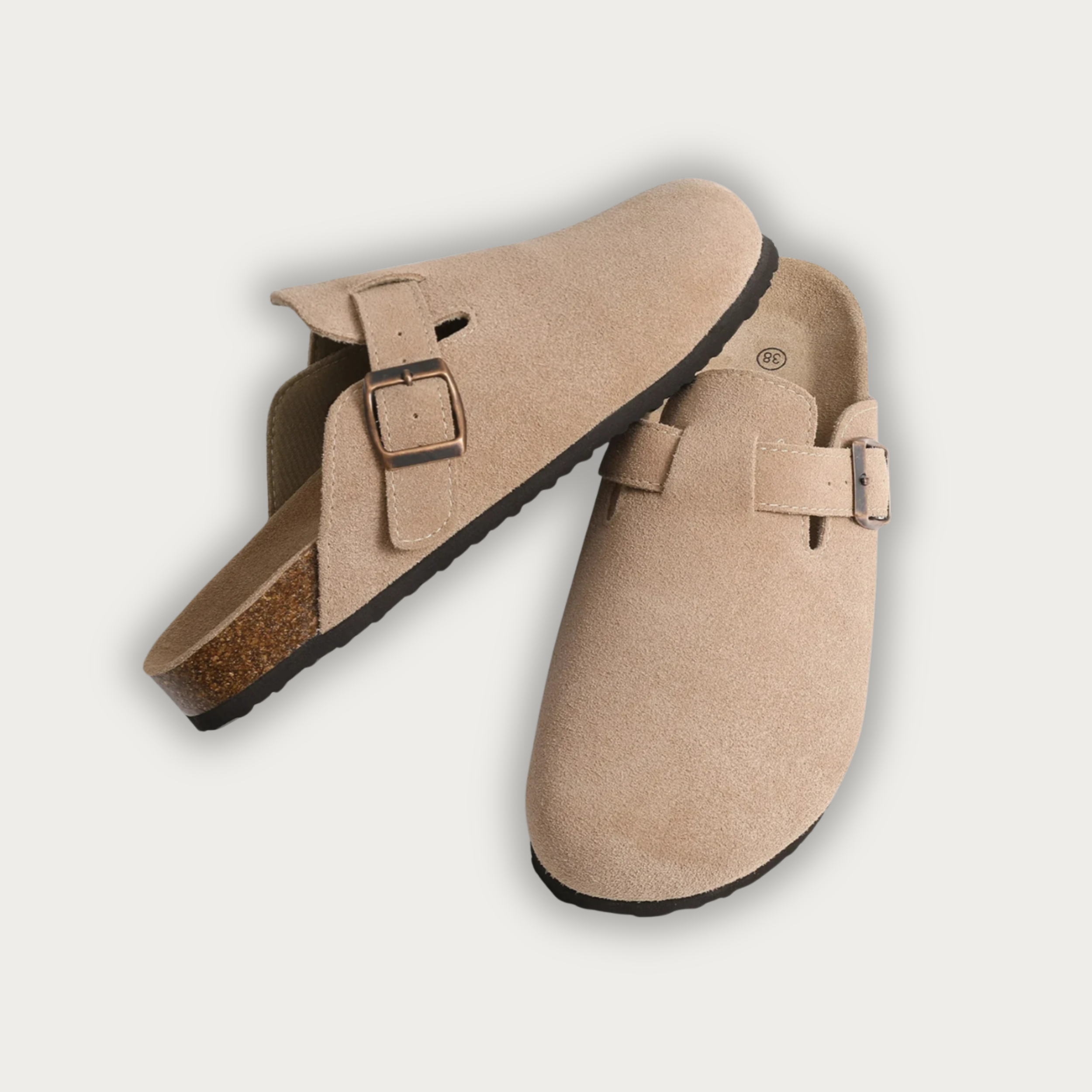 Sabots Riva Suédé | Beige