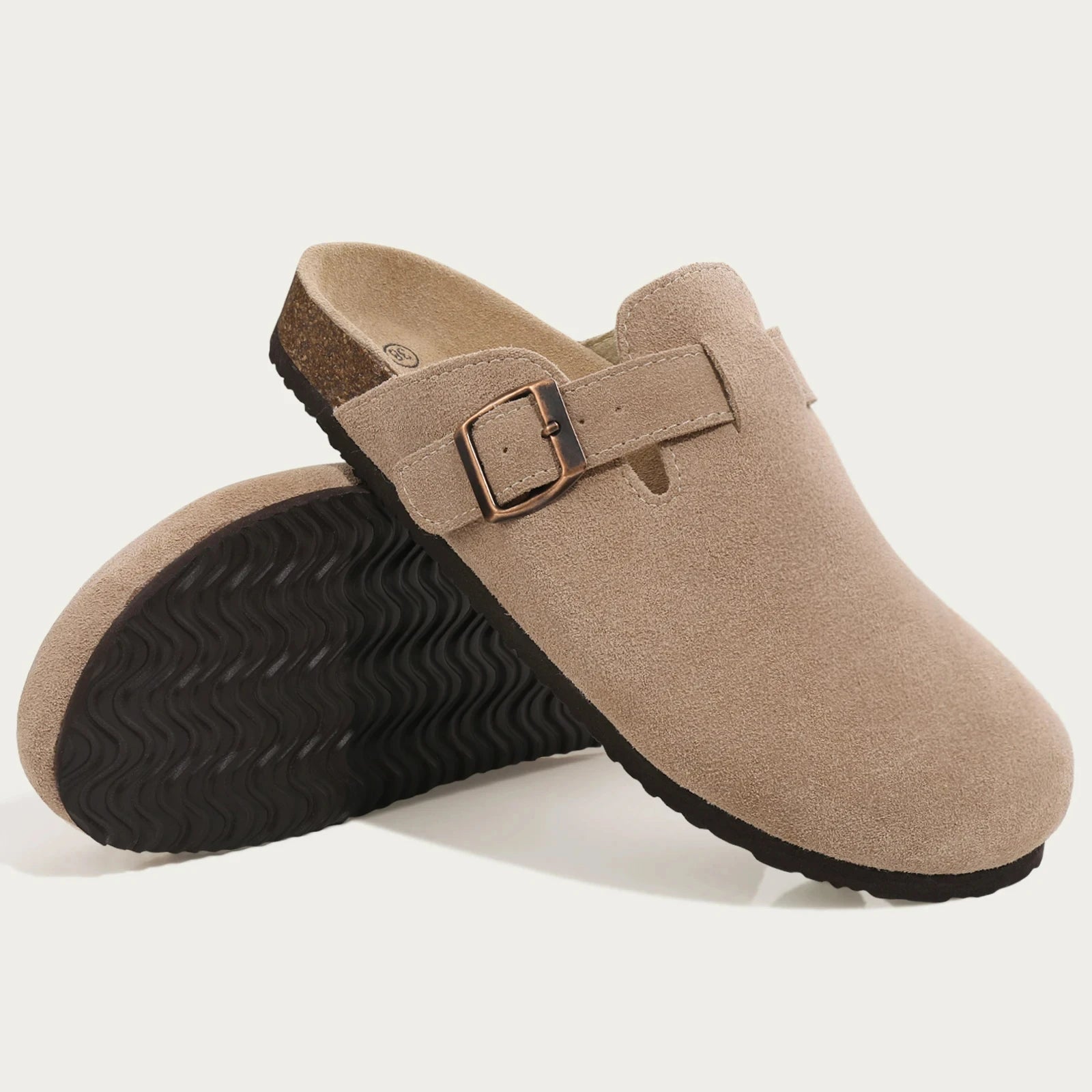 Sabots Riva Suédé | Beige