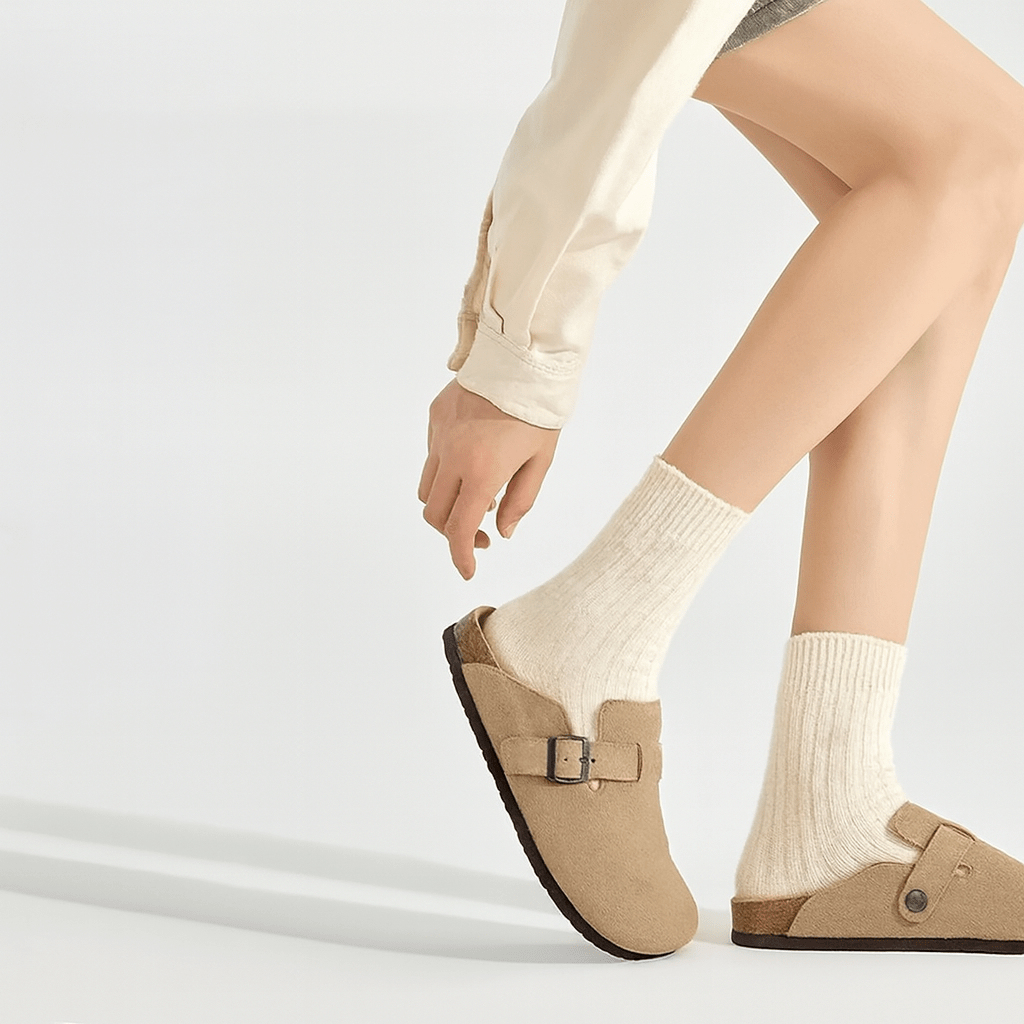 Sabots Riva Suédé | Beige
